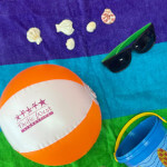 Beach Ball and Beach Items.