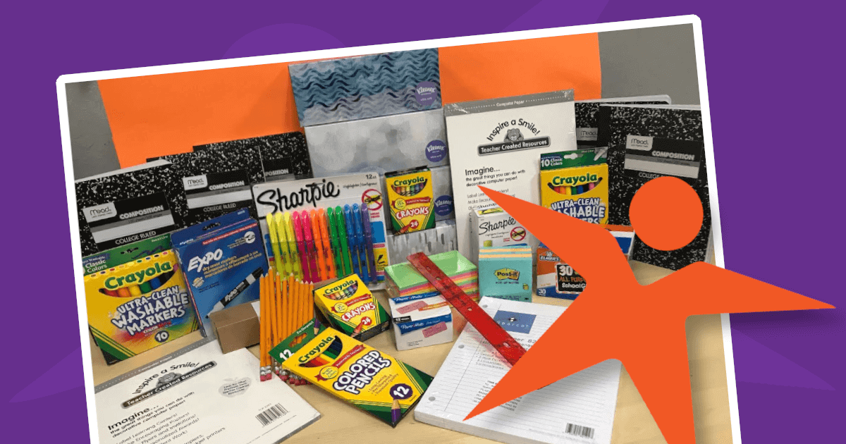 A large selection of school supplies.