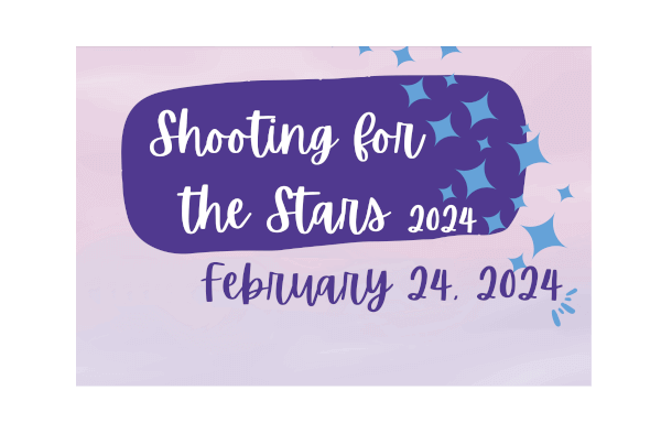 Shooting for the stars logo, callout.