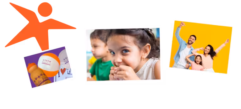 Collage of images for newsletter.