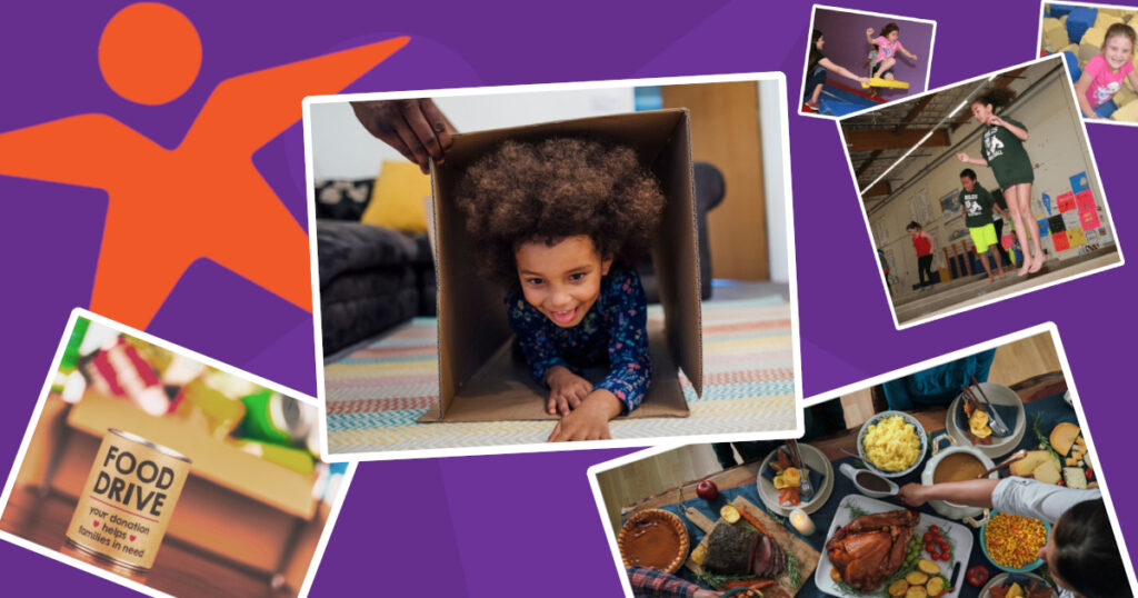 Collage of photos for newsletter.