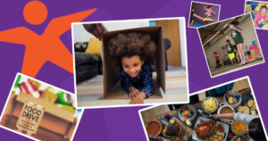 Collage of photos for newsletter.