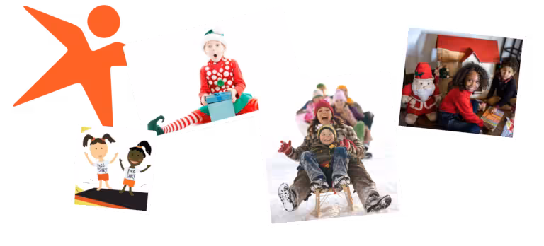 Collage of photos for newsletter.