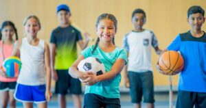 Local community sports program kids